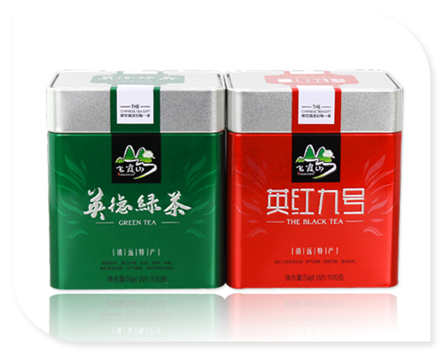 長(zhǎng)方形馬口鐵茶葉盒